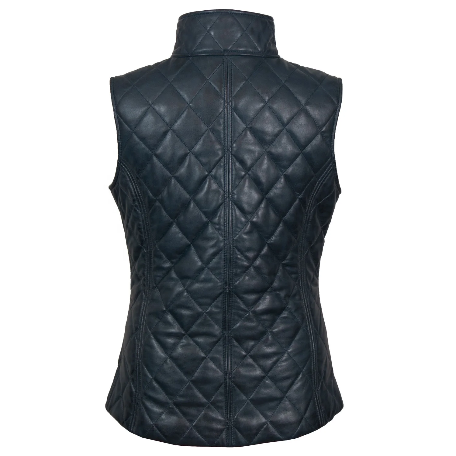 Winter Mens Leather Vest Red High Quality Womens Leather Vests Custom Factory Wholesale OEM