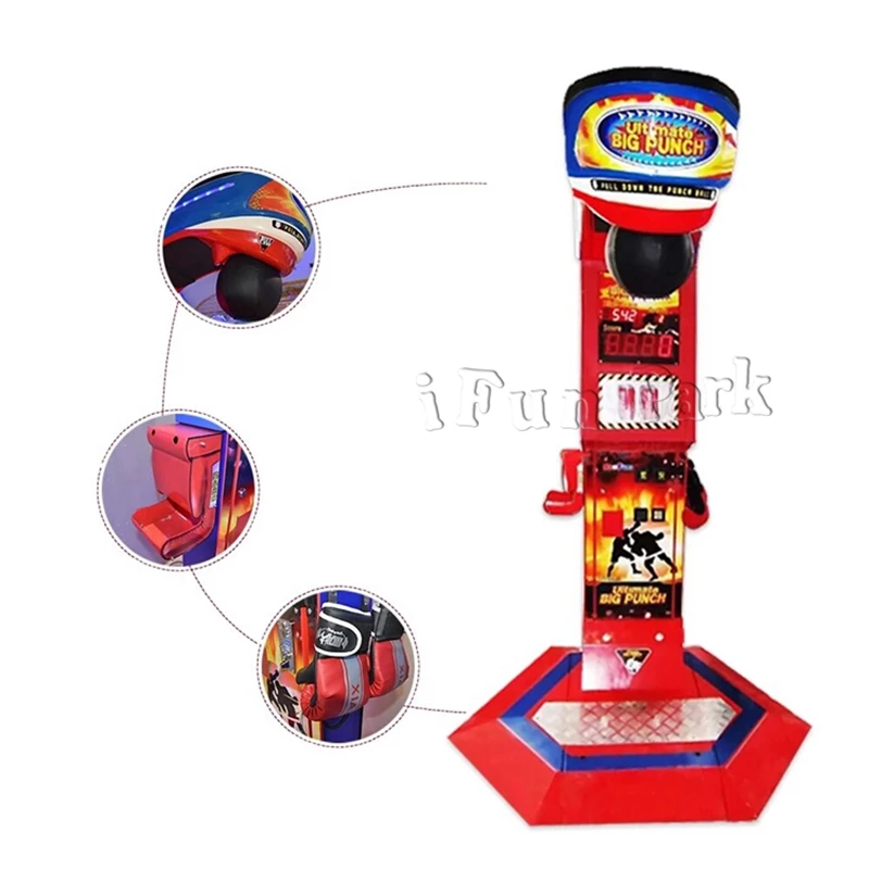 Canje de boletos para juegos de boxeo populares que funcionan con monedas Equipo FEC ,Patio de juegos interior