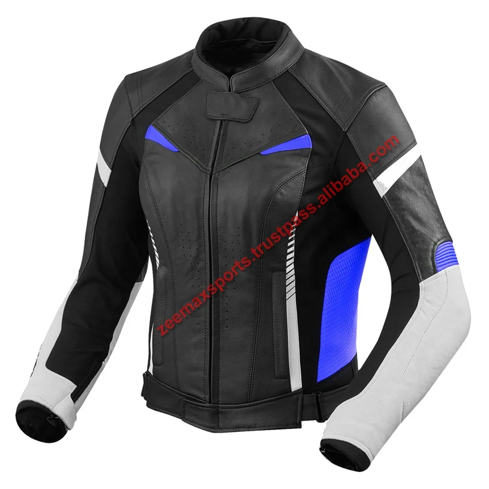 Мотоциклетная куртка из натуральной кожи