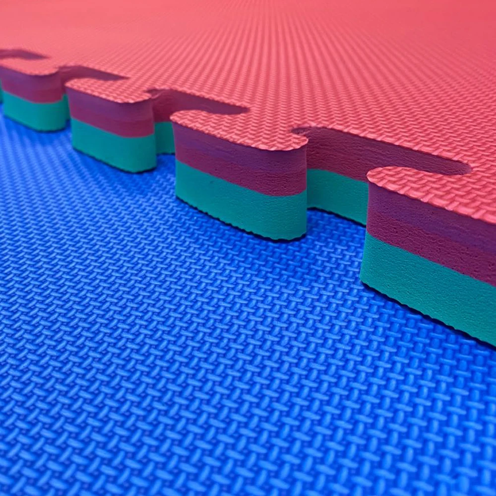 Puzzle taekwondo floor mat tatami karate mat with XPE foam material