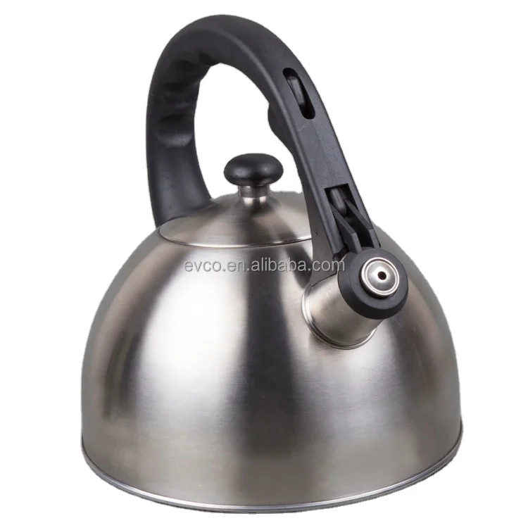 Satin Splendor 2.8 Qt. Stainless Steel Whistling Tea Kettle