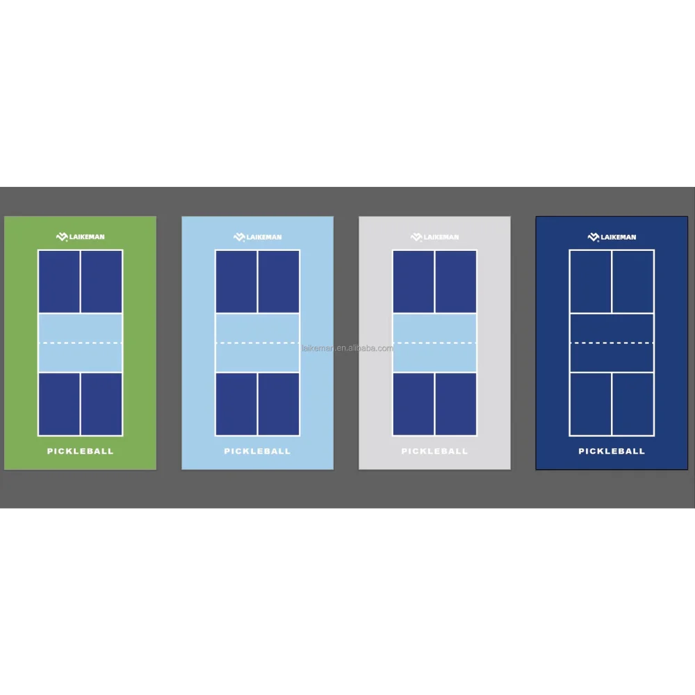 New Fashion pvc sport floor interlocking pickleball court