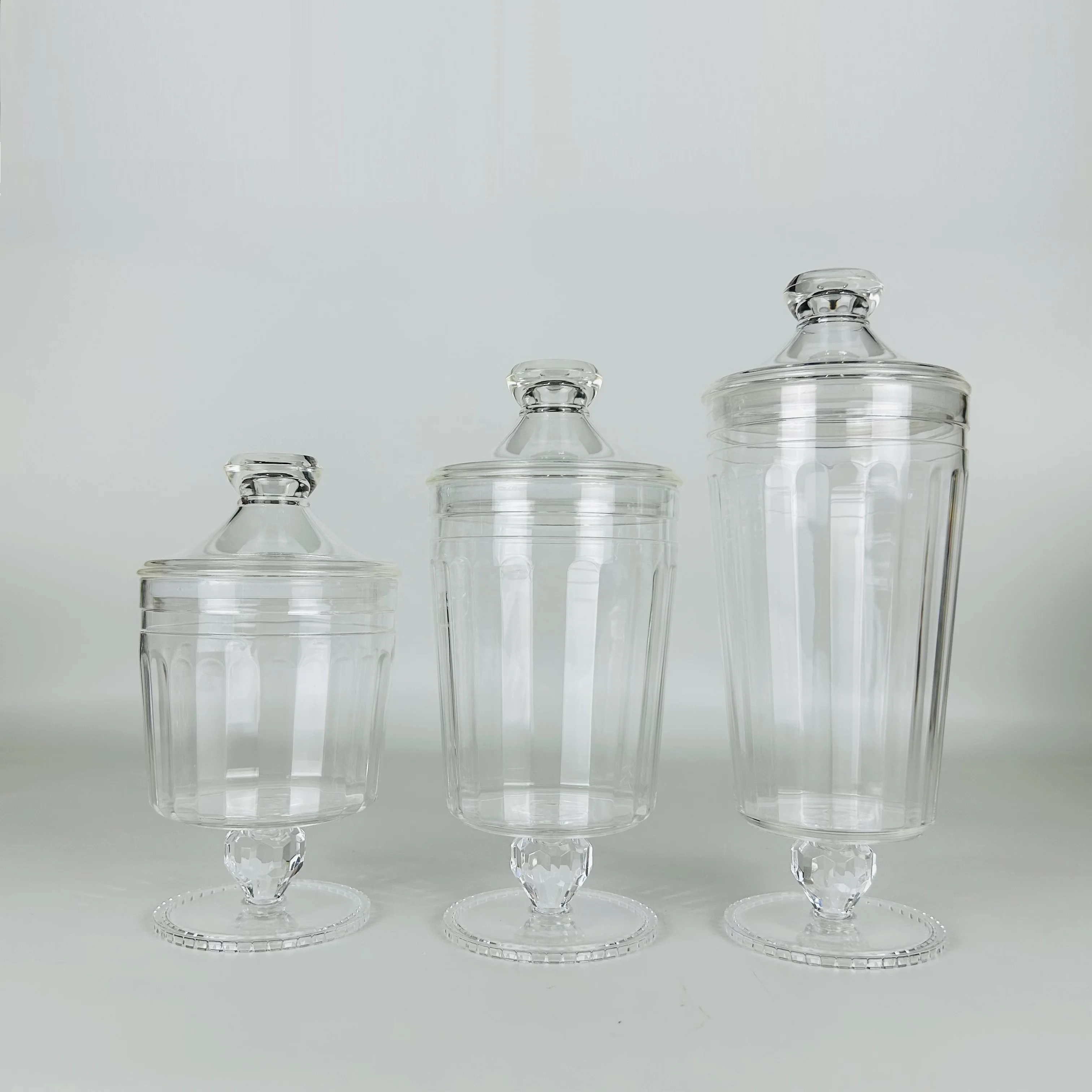 Acrylic Candy Jar Organizer Storage Canister