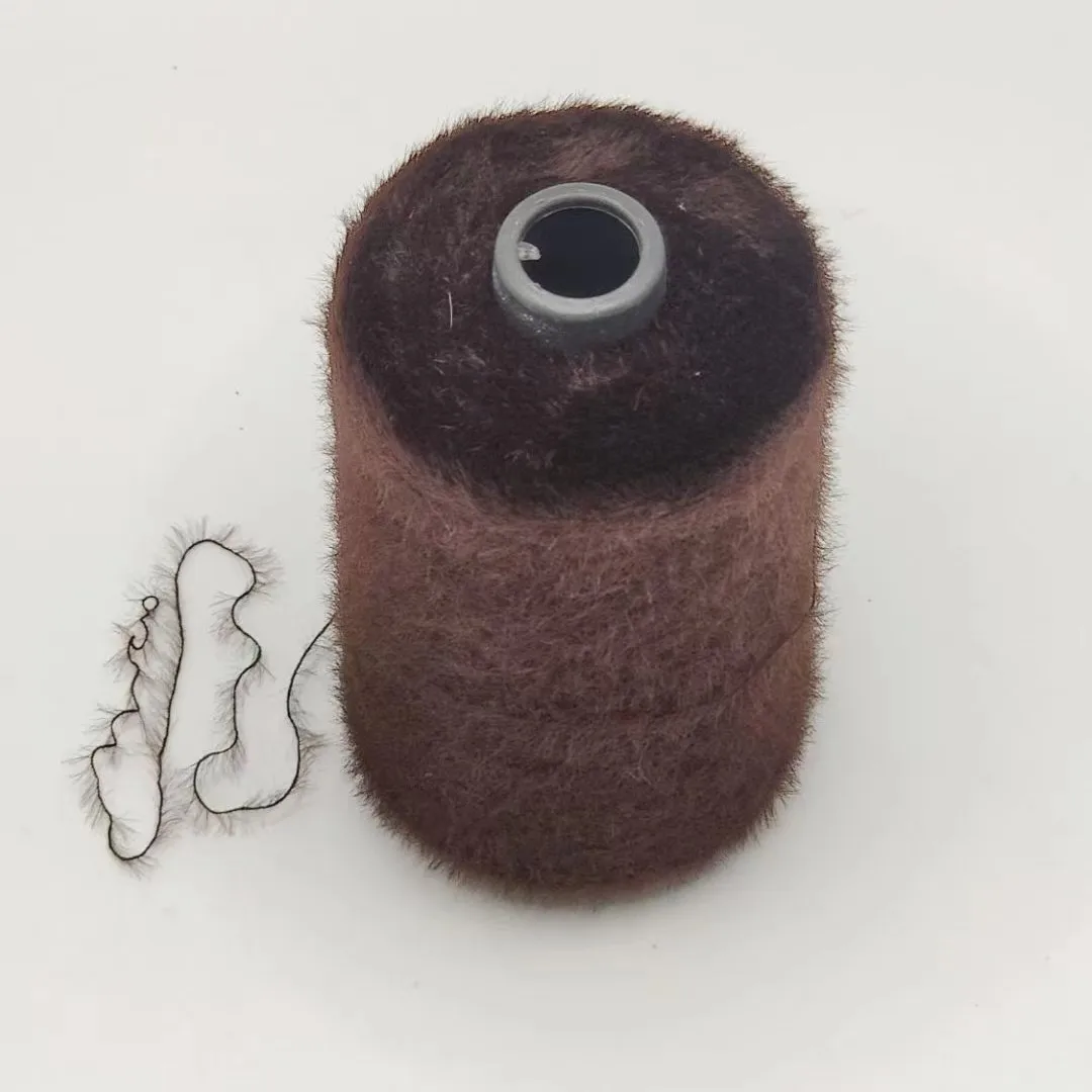 100% Nylon Feather Yarn Imitation Mink Yarn Manufacturers Direct Sale