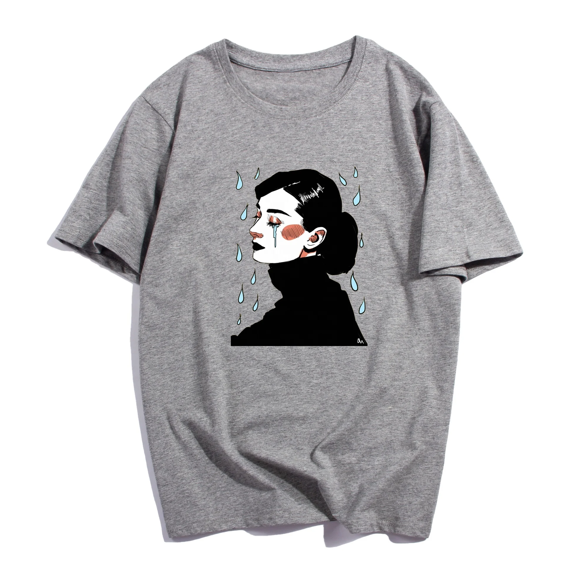  Повседневный Топ средней длины свободный стильный контрастный рубашечный воротник со строчкой длинным рукавом на лето