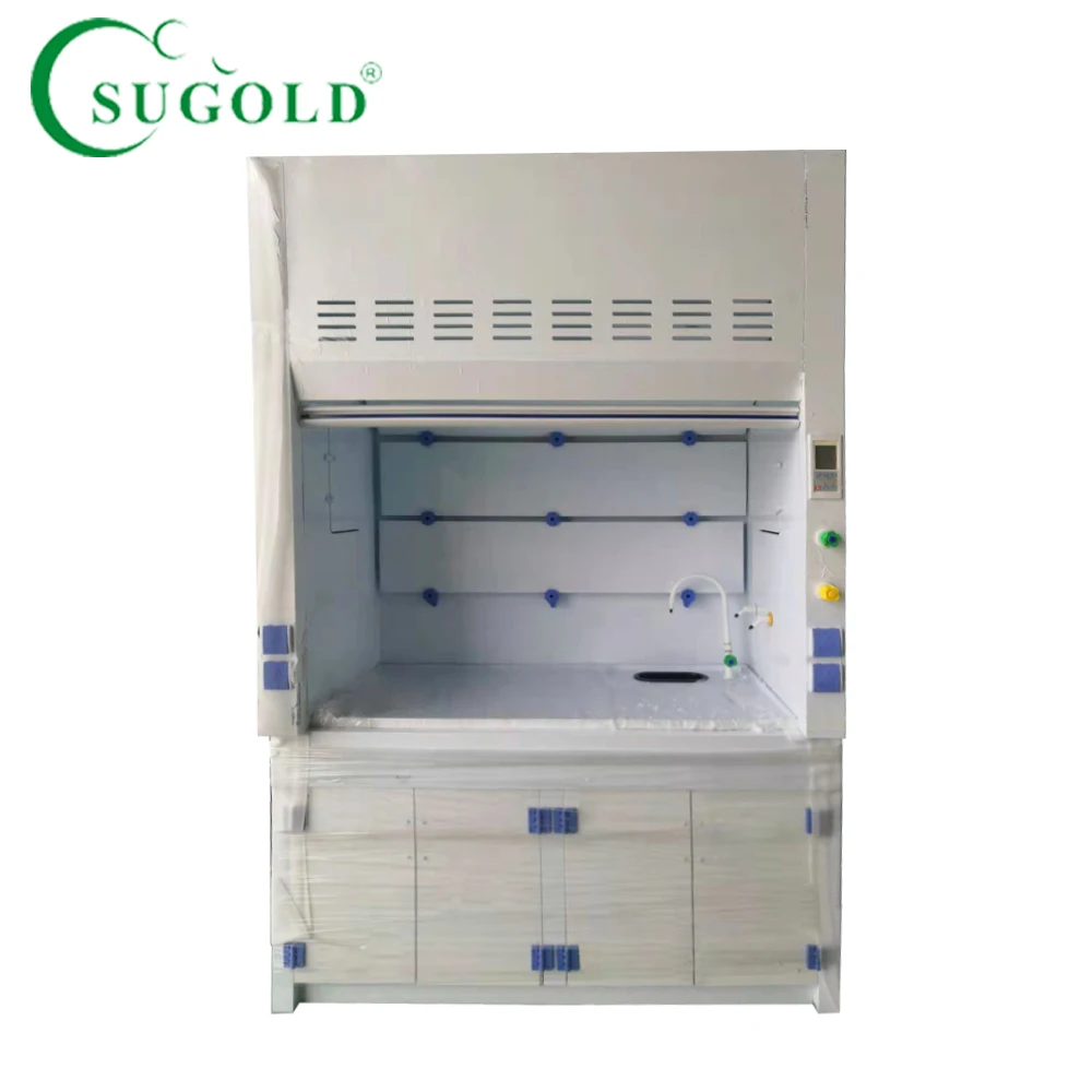 Fume Cupboard Ducted PP Fume Hood For Chemical Laboratory