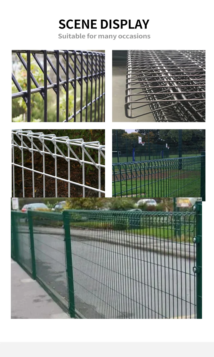 Hot Sale Galvanized Powder Coated 2d Fence Panels Ral 7016 Welded 868/656/545 Twin Bar Wire Mesh 2d Double Welded Fence