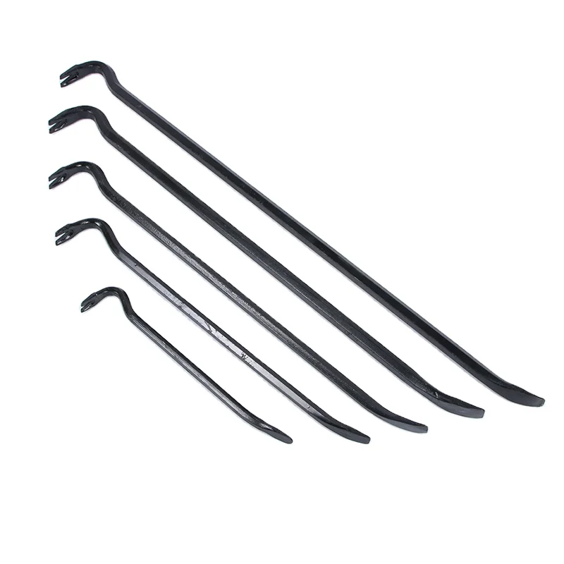 black separation pry bar set car multi tool strike cap mini tie lever 200mm