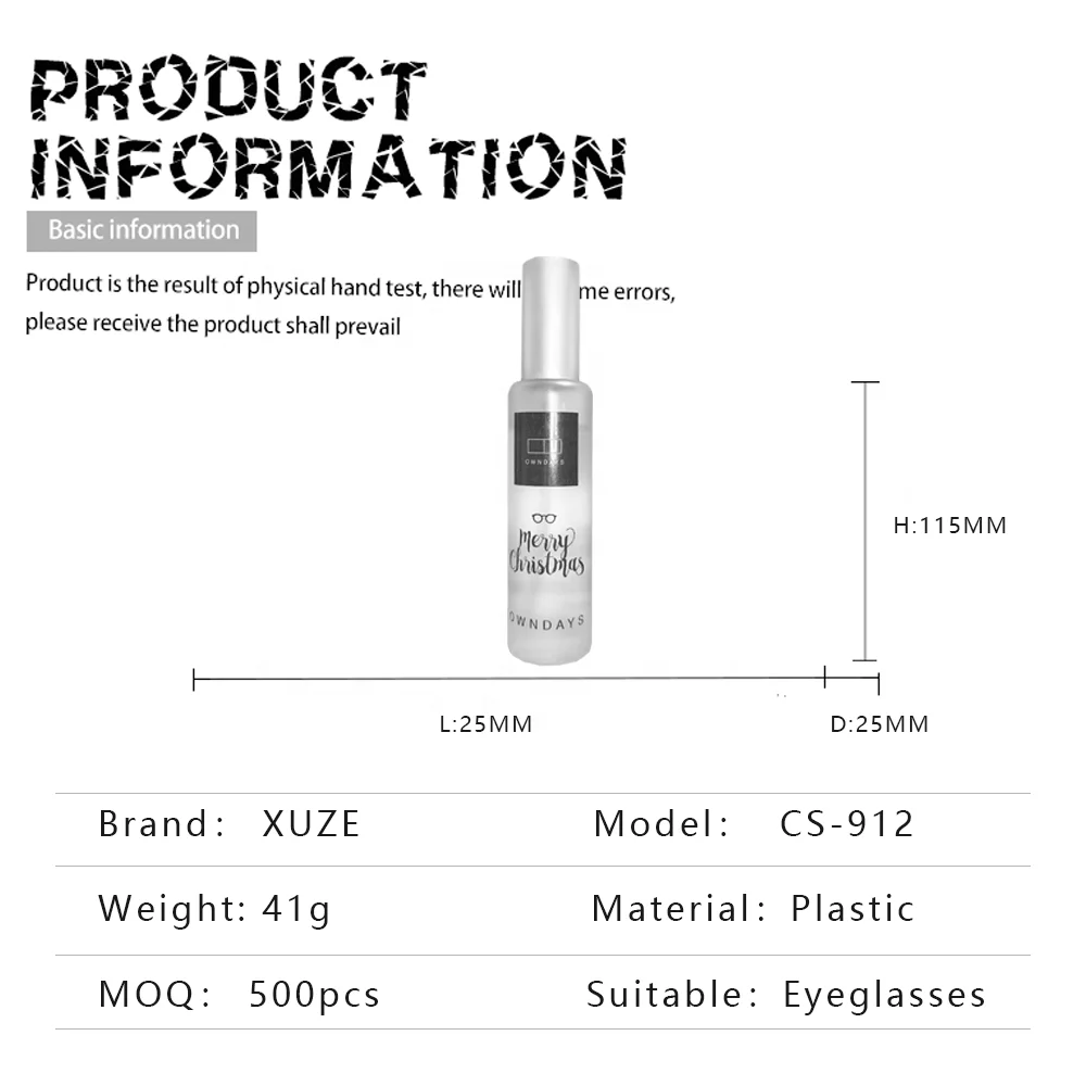 Optical Sunglasses Glasses Cleaner Spray New items Glasses Cleaner kit eyewear cleaning set With Box package for repairing 30 ml