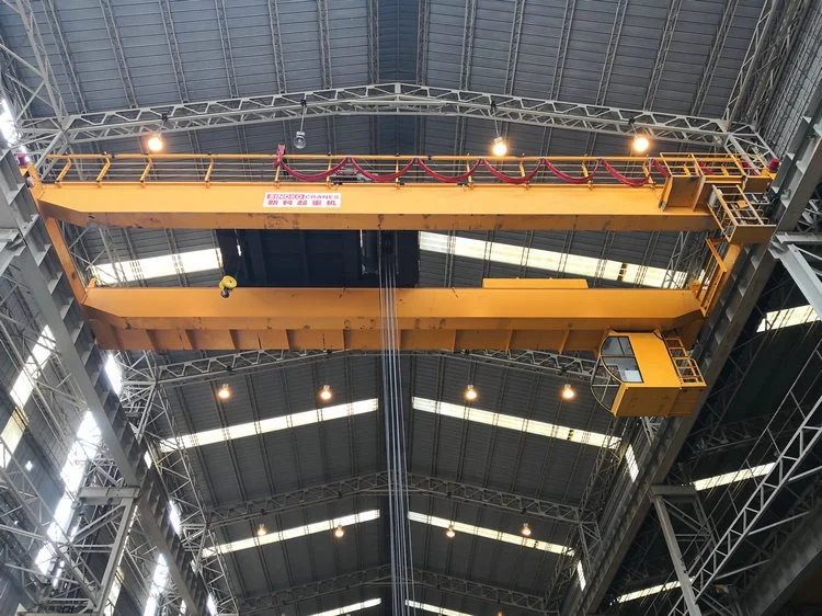 Heavy Duty Foundry  Ladle Lifting Double Girder Overhead Travelling Crane For Steel Mill