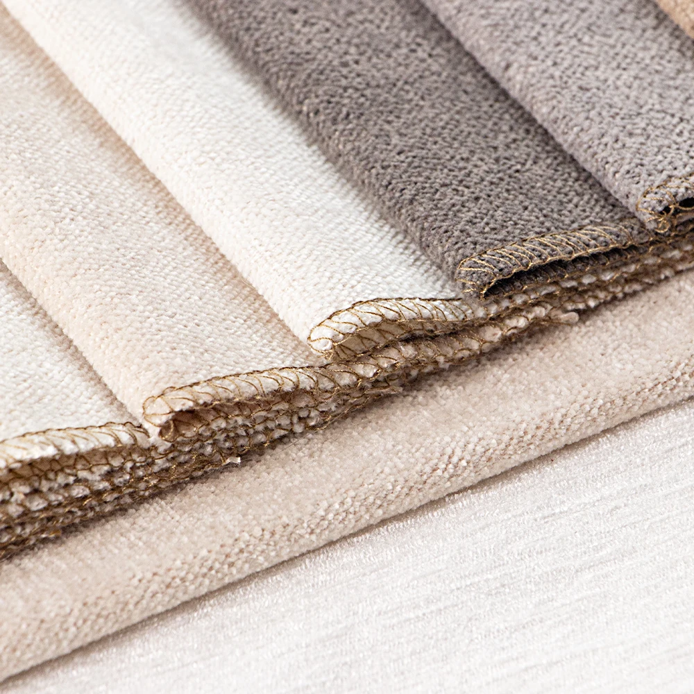 New Arrival Home Textile Upholstery Chenille Designs Popular Multi Color Fabrics Sofa Fabric for Sofa Furniture Decoration