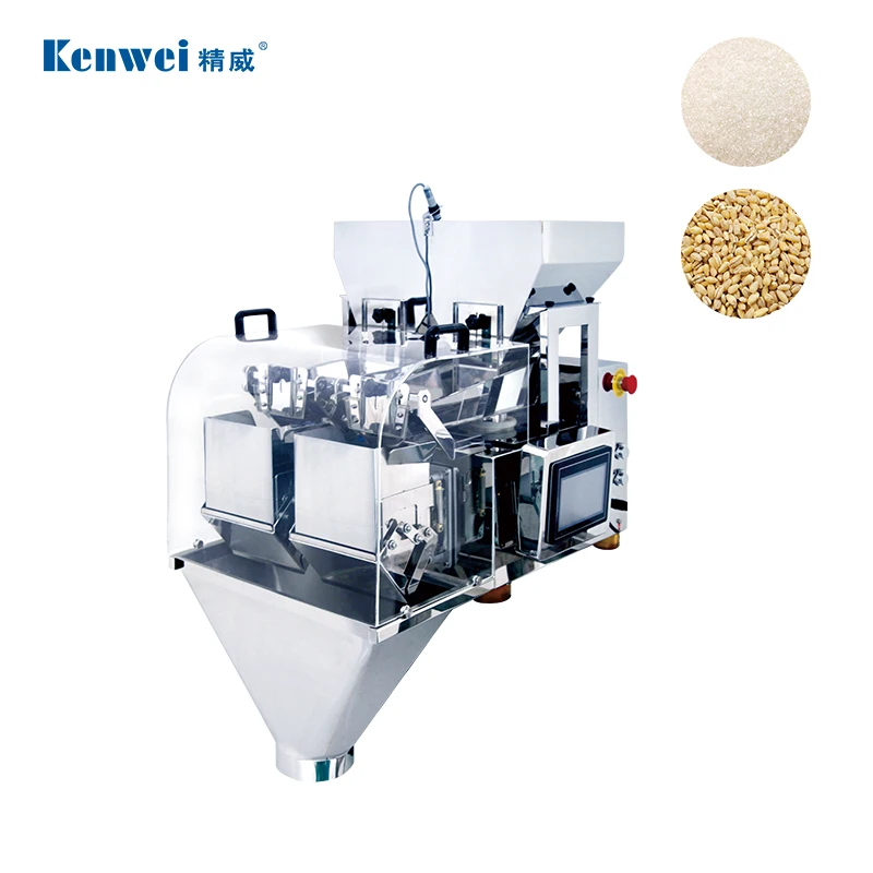 Weighing Packaging Machine Linear Weigher Plastic,wood Packaging for Milk Powder Rice Seed Salt Sugar 10-15P/M 20-1000g 2 Years