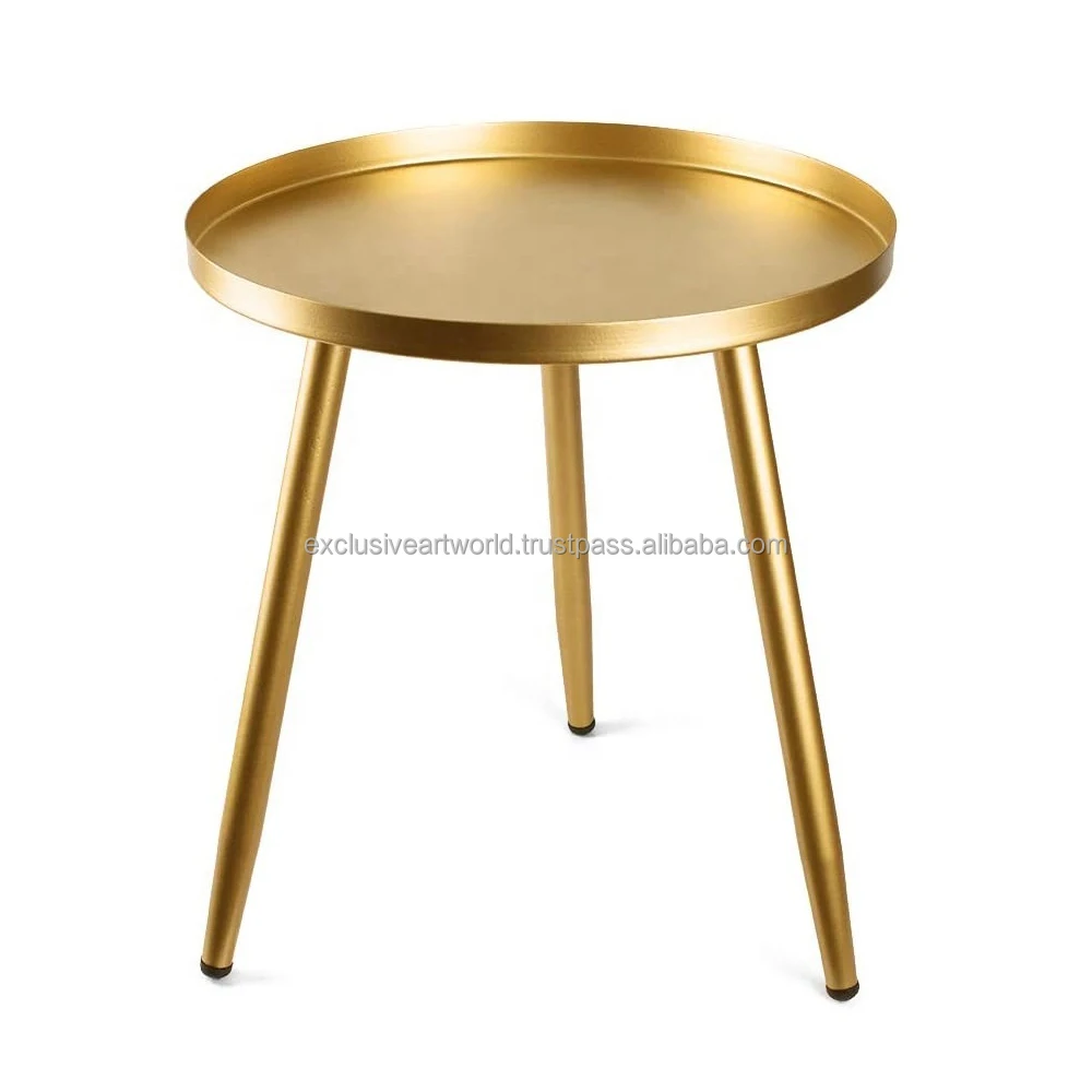 New Design Metal Center Table Western Style Home Living Room Furniture antique Moroccan Coffee copper Modern