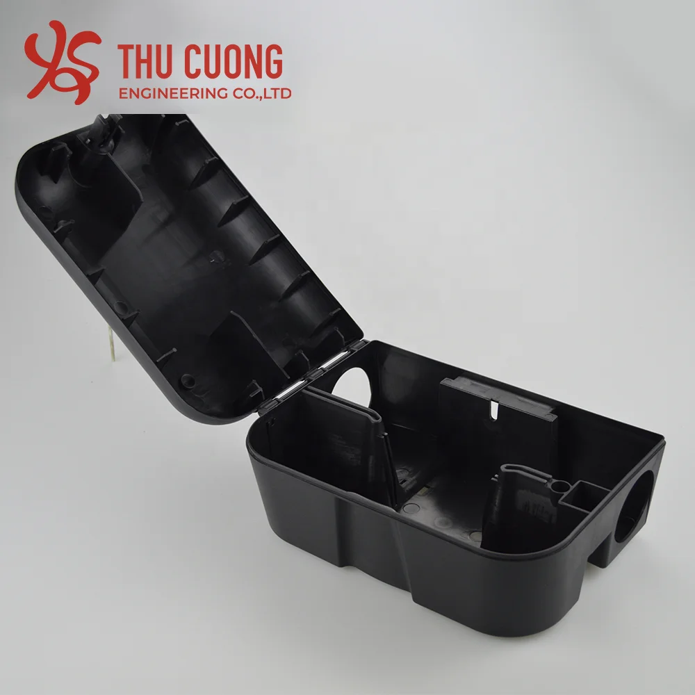 Efficient And Easy Set Mice Snap Trap Pest Control Easy To Place Durable Quality Human Combatting Mice Rat Catch Plastic Box