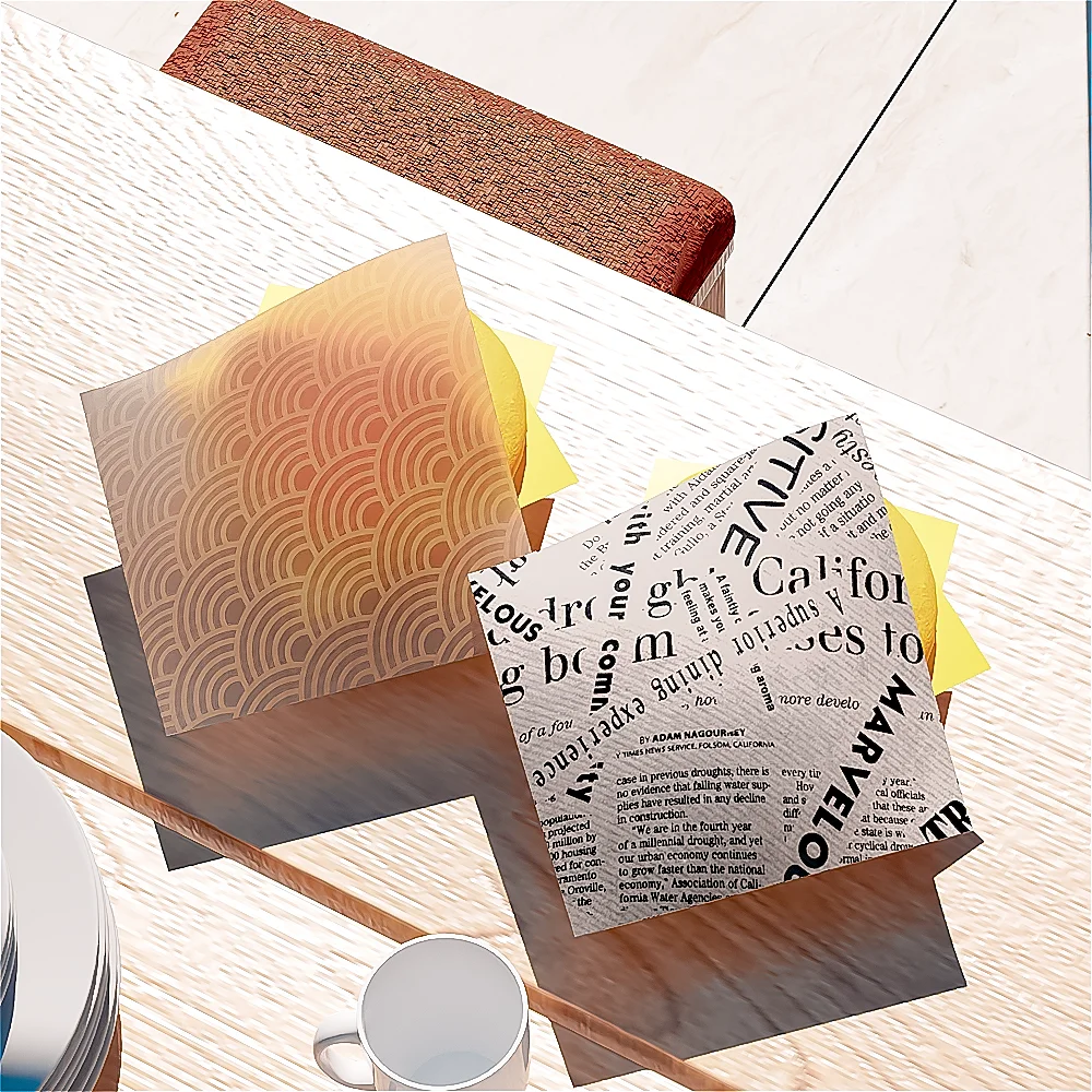 Custom Baking Newspaper Greaseproof Paper Bag For Fast Food INNORHINO