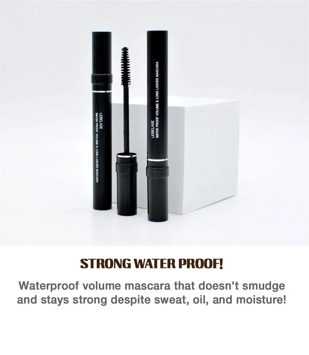 LEBELAGE WATER PROOF CURLING & LONG LASHES MASCARA makeup Korean makeup Korean cosmetics skin care Korean products