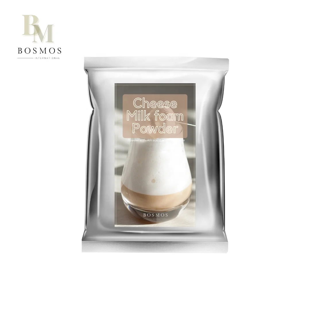 Bosmos_ Vanilla Milk Foam Powder 1kg- Best Taiwan Bubble Tea Supplier, Vanilla Milk Foam Powder