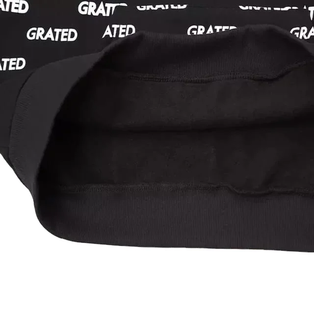 Streetwear Hip Hop Full Zip up Hoodies Custom Logo All Over Print Hoodie Heavyweight Cotton Full Face Zip up Hoodie Men Hoddies