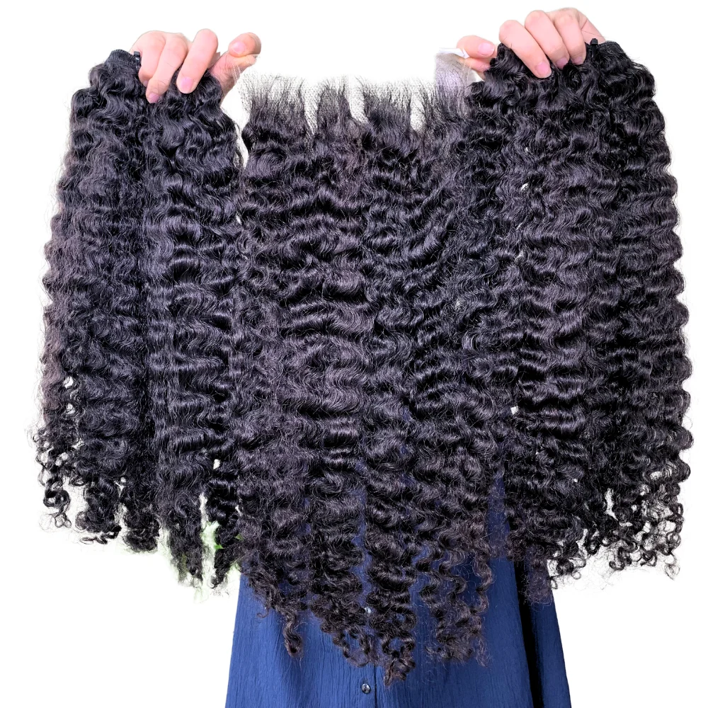 Raw Vietnamese Burmese Hair Unprocessed Virgin Burmese Curly Hair Vendors Vietnamese Cuticle Aligned Raw Human Hair Soft