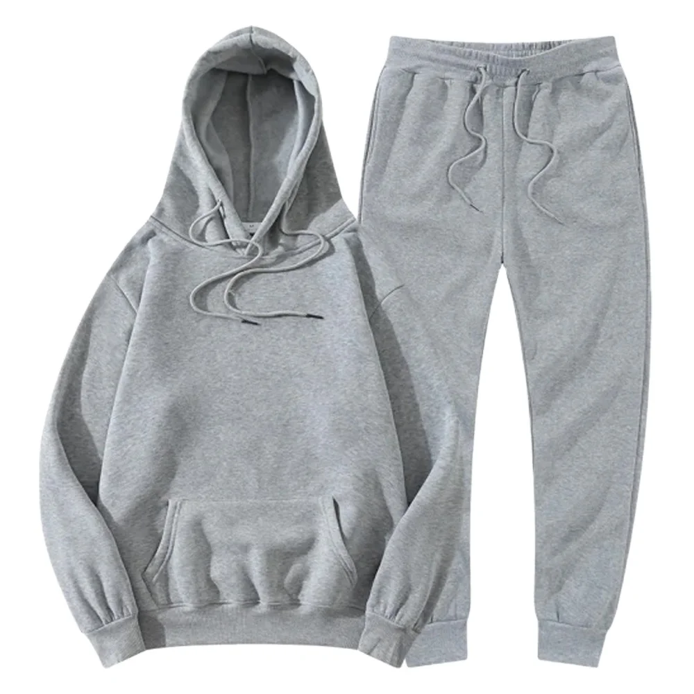Design your own men jogging tracksuit sportswear simply plain no stripe track suits for Men