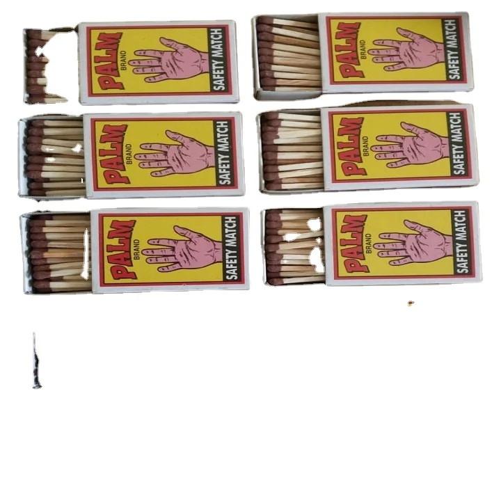 Wholesale Colored Personalized Custom Safety Sliding Drawer Box Match Packaging Luxury Candle Match Box