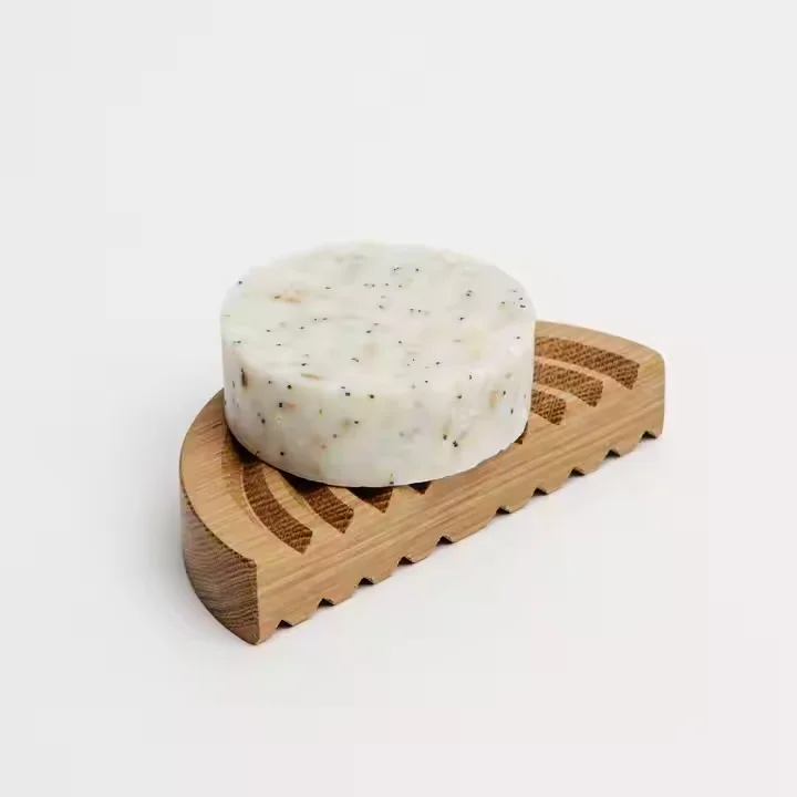 Premium Bamboo Soap Dish Durable and Water-Resistant with Stylish Square Design for Bathroom Use-Wholesale from Viet Nam