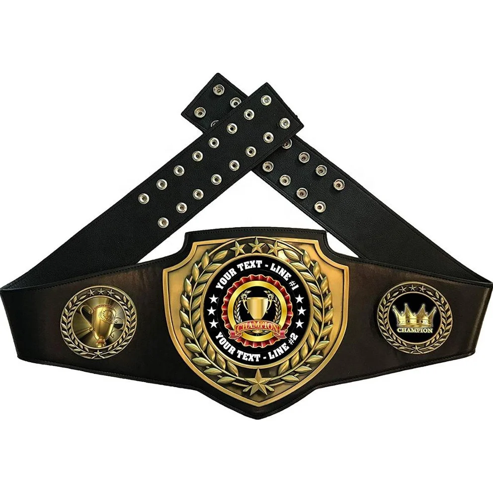 Hot Sale Custom Wrestling Belt Popular World Heavy Weight WWF Wrestling Championship  Zinc Alloy Metal Popular Wrestling Belt