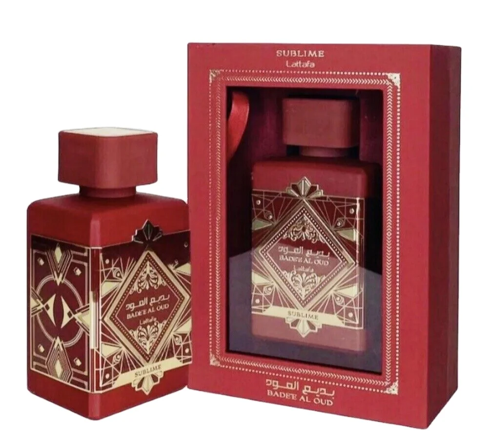 Духи BADEE AL OUD sulime от Lattafa 100 мл Духи Дубай Арабские духи ОАЭ
