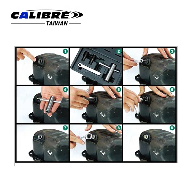 TAIWAN CALIBRE Oil Sump Drain Plug Washer Seat Resurfacing Kit