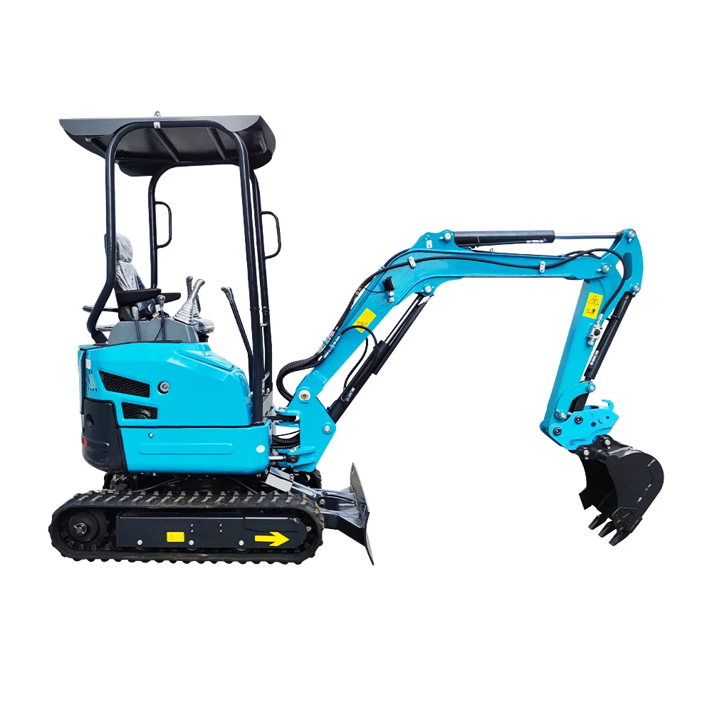 QILU 17Pro  Mini Excavator 1700kg can be added with extended track and arm swing boom along with accessories