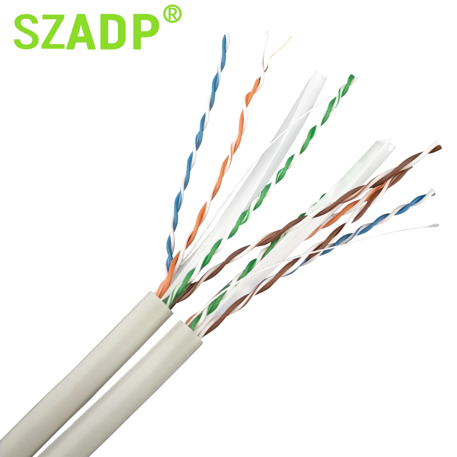 U/UTP FTP SFTP CAT6 сетевой кабель 250 мГц 1000 Мбит/с витой 4 пары медный CAT 6 CAT6A Ethernet