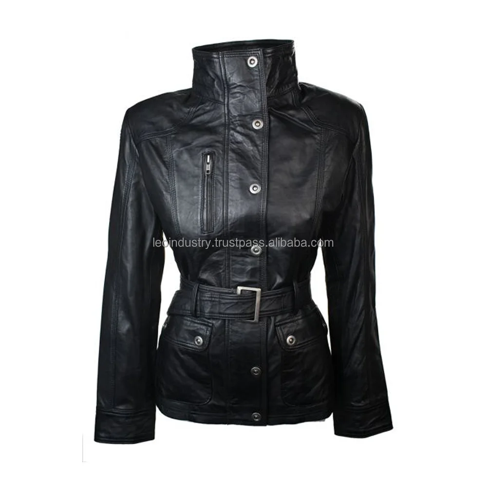 new arrival 2023 fashion plus size short women biker faux leather jackets for ladies