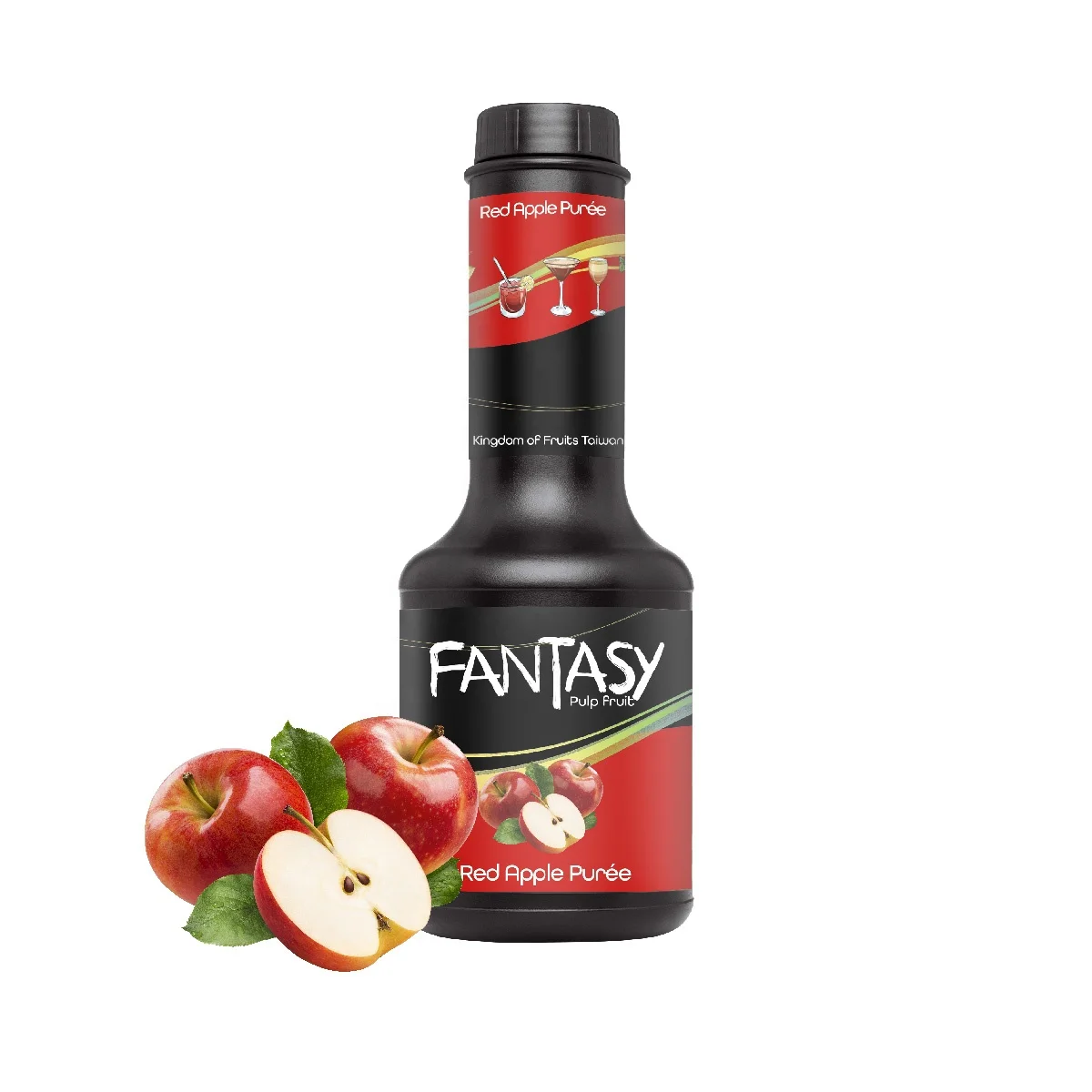 Red Apple Puree for professional bars & bubble tea shops Fruit Puree