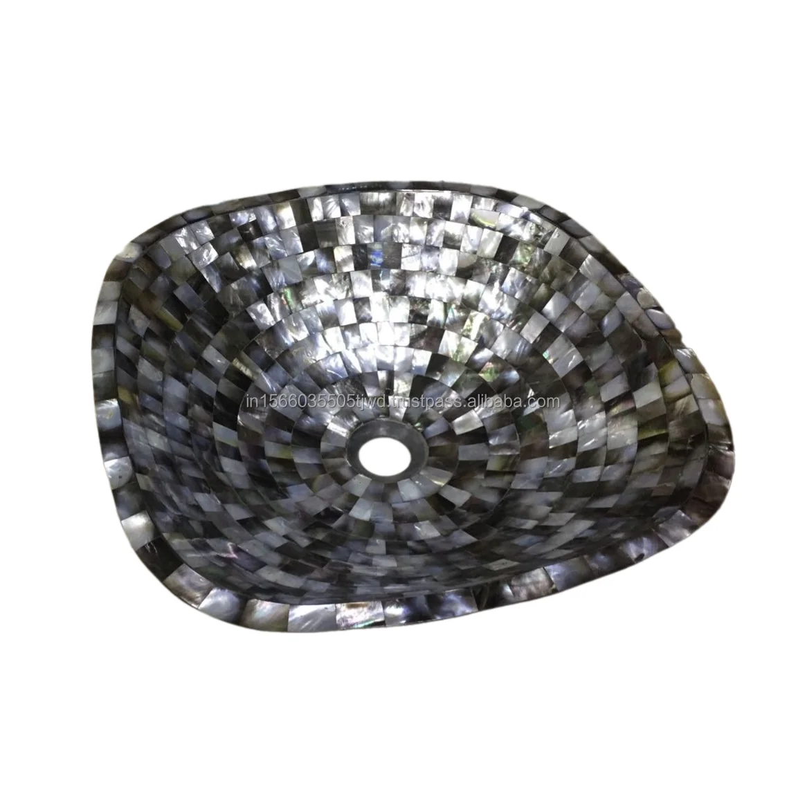 Industry Leading Luxury Mother of Pearl Designer Hand Wash Basin Space-Saving Sink Ware for Bathroom Use Low Prices
