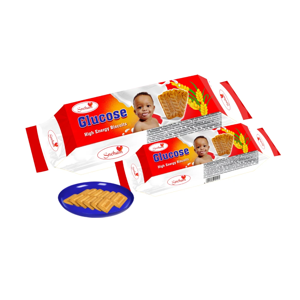 40 gm Premiunm quality Sweet crispy cookies manufacture Indian cookies malt milk Gulcose biscuits in box packing