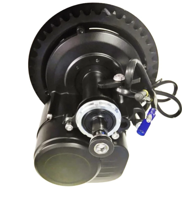 new electric bike conversion kit hot sale TZD2 central mid drive motor 250w 24v36v48v bilateral torque sensor center motor kit