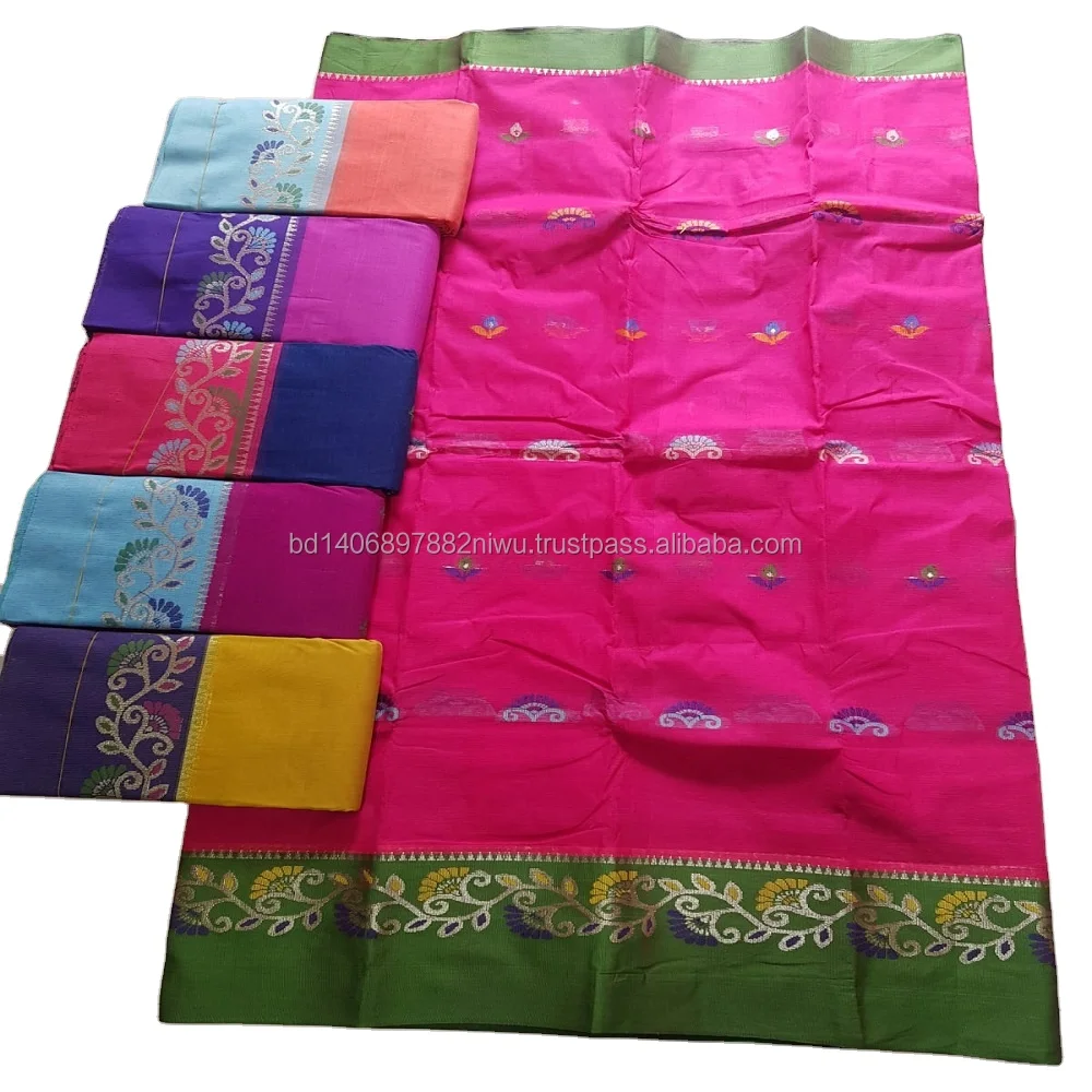 Beautiful Pure Heavy and Good Quality Weaving Saree For Party Wear Top Quality Women Saree Supplier From Bangladesh