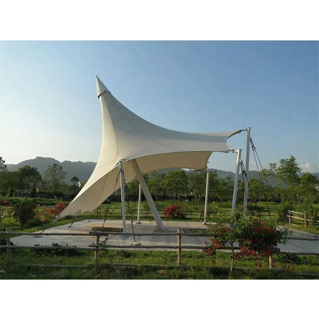 Quicker installation PTFE PVC ETFE  HPDE  architectural fabric structures