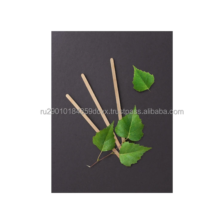 Cheap wooden sticks wood tea coffee stirrer no chips and irregularities manufacturing wholesale price