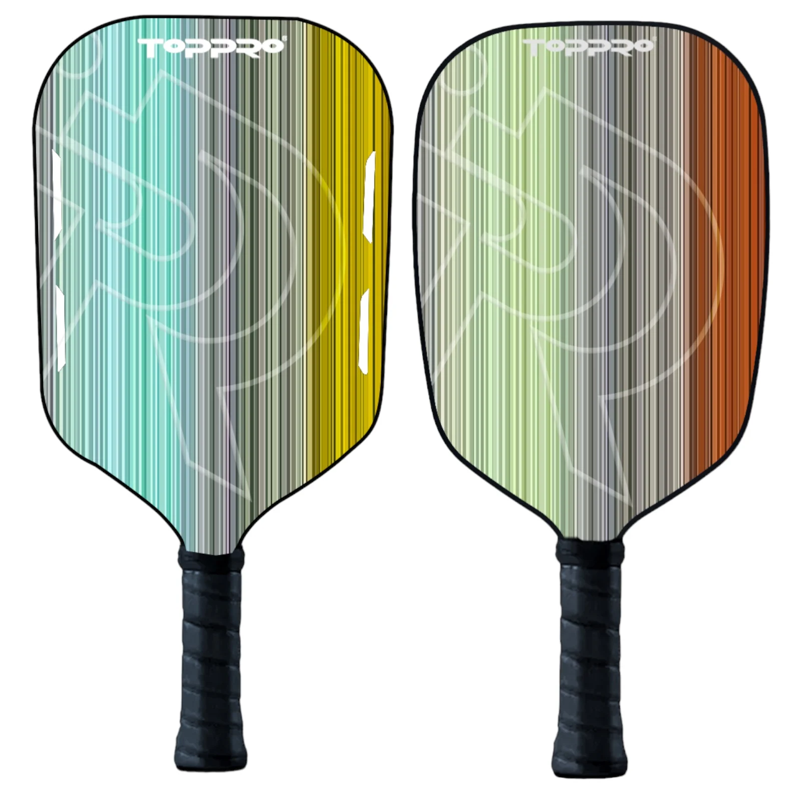 Graphite Pickleballs Paddle Set Carbon