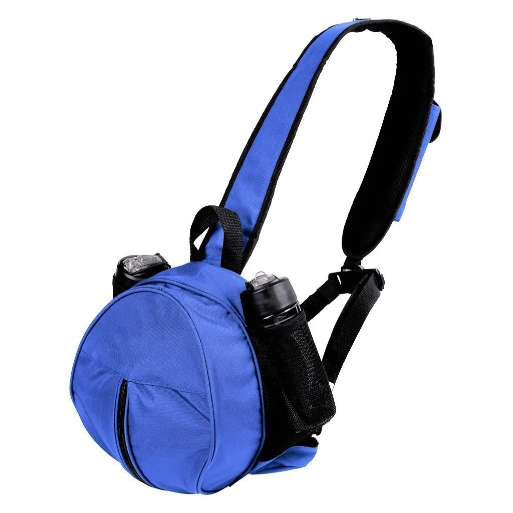Ball Bags Sports Backpack for Single Basketball Football Volleyball Soccer Ball with Adjustable Shoulder Strap for all Ages