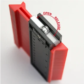 Patent Design,contour gauge profile tool with lock,contour gauge shape duplicator with lock self lock,contour gauge