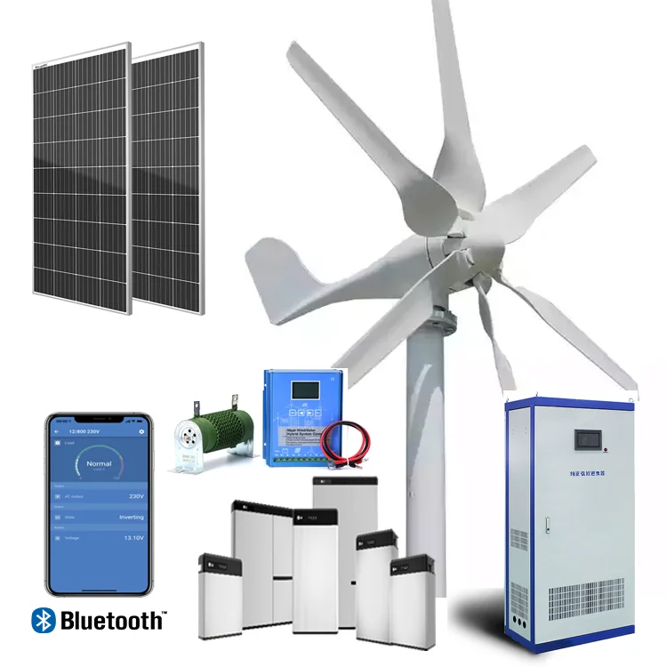 China High Quality Small Maglev Wind Running Turbine Rooftop Horizontal Wind Turbine System With MPPT Controllers