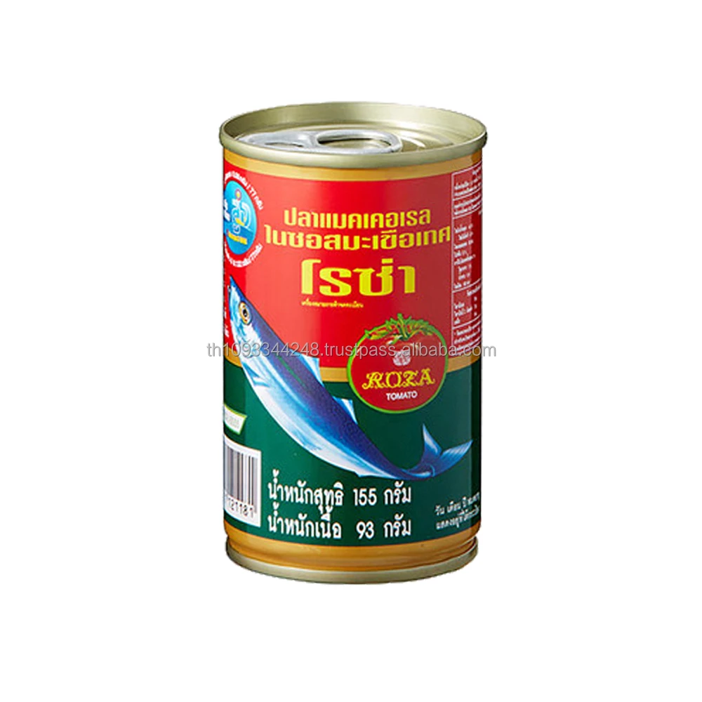 Canned Mackerel in Tomato Sauce (100x155g) From Thailand