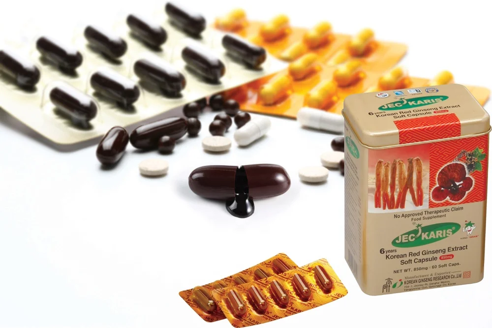 JECKARIS_The Most Popular Food Supplement (Korean Red Ginseng Extract Capsule)