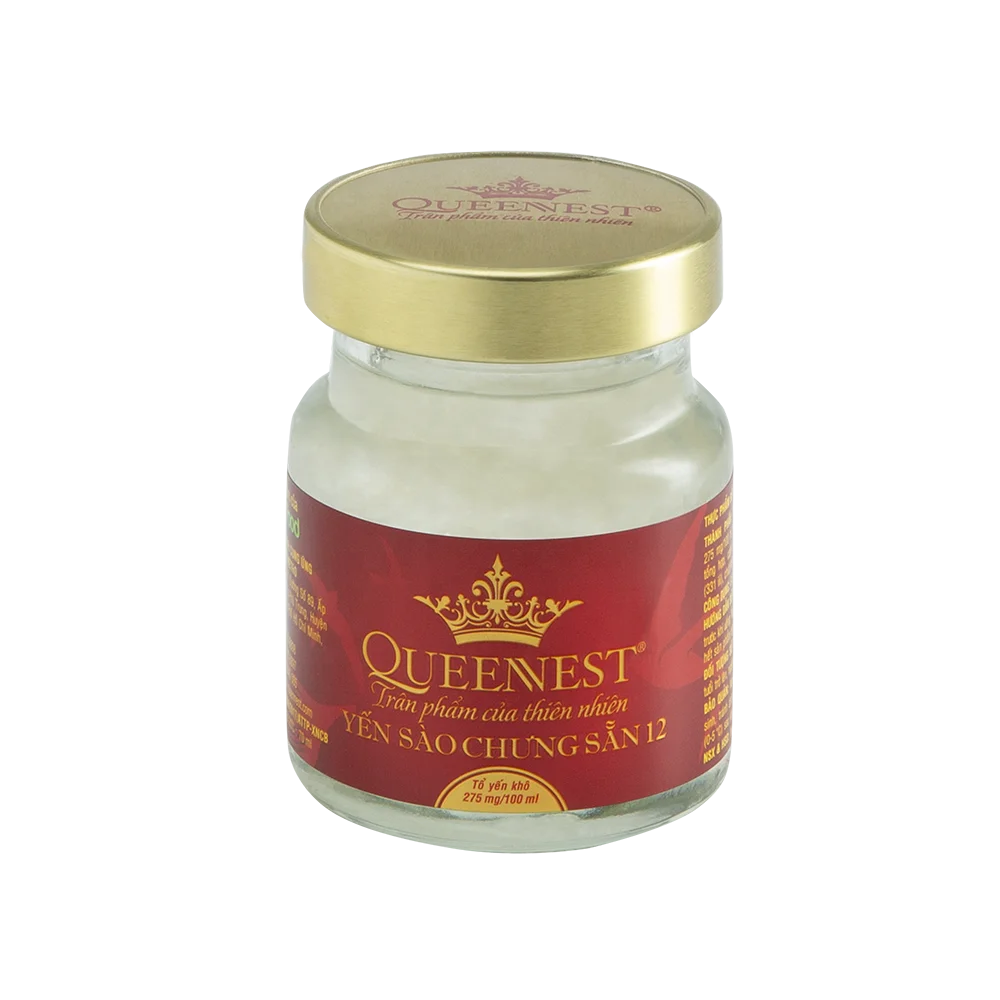 Гнездо для птиц премиум-класса QUEENNEST 12% 70 мл (6 шт. в упаковке) из Вьетнама