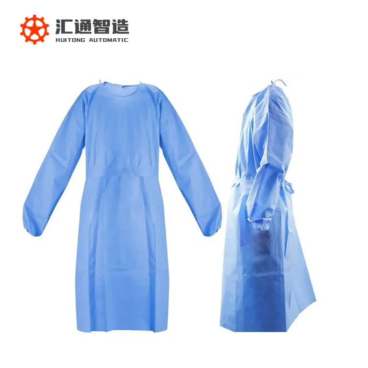 Full Automatic Product Line Nonwoven Fabric Surgical Doctor Gown Making Machine