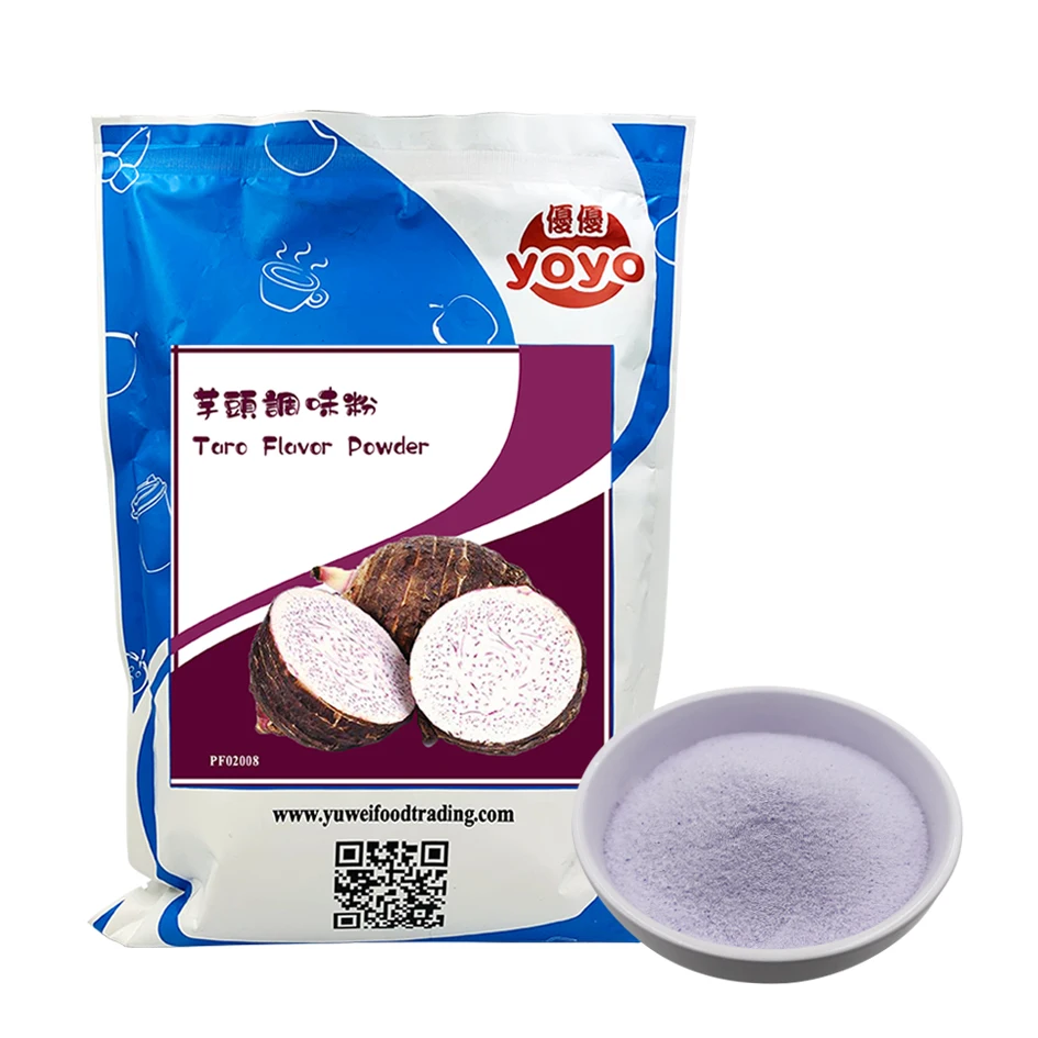 Milk Tea Taro Flavored Milk Tea Powder For Bubble Tea