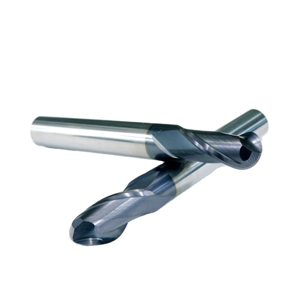 Professional custom carbide end mill cutter ball nose for cnc cut