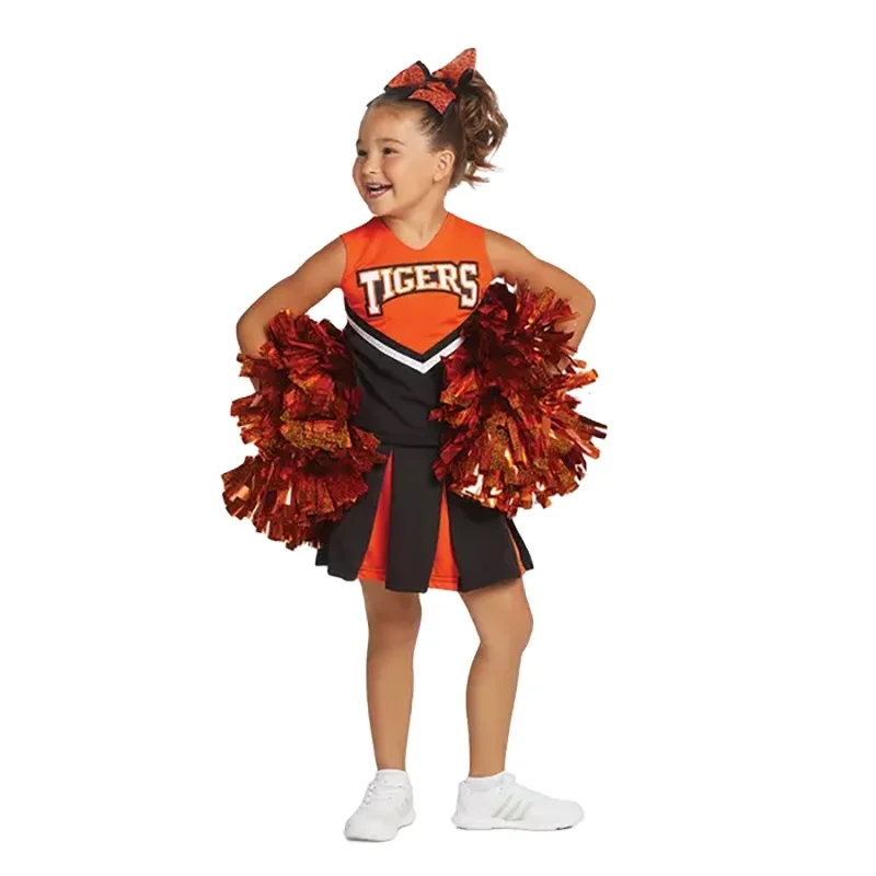 OEM Long Sleeve Cheerleader Uniforms Cheering Apparel Cheer Wear Uniforms Women Costume Custom